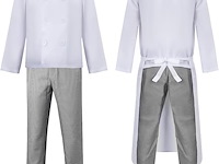 Funhoo linguini kokskostuum + muis haarband (xl) - afbeelding 4 van  4