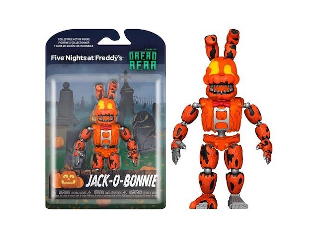 Funko - five nights at freddy's dreadbear - jack-o-bonnie - 13cm - afbeelding 1 van  3
