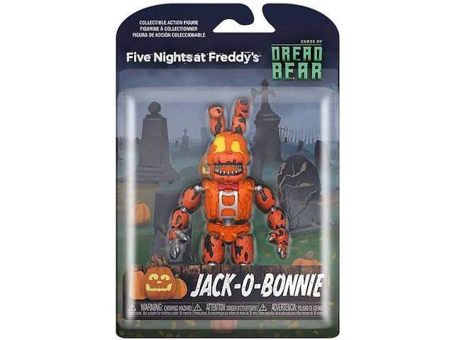 Funko - five nights at freddy's dreadbear - jack-o-bonnie - 13cm - afbeelding 2 van  3