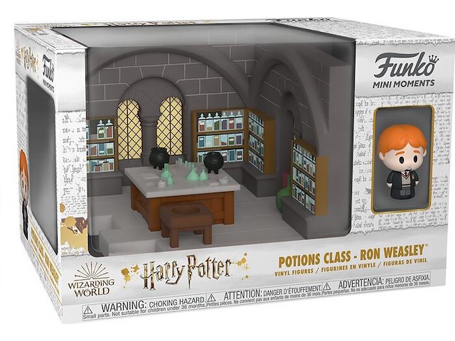 Funko - mini moments: hp-jubileum - ron met chase - afbeelding 1 van  3