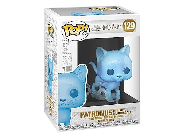 Funko - pop vinyl 129 - harry potter patronus minerva mcgonagall - afbeelding 1 van  3
