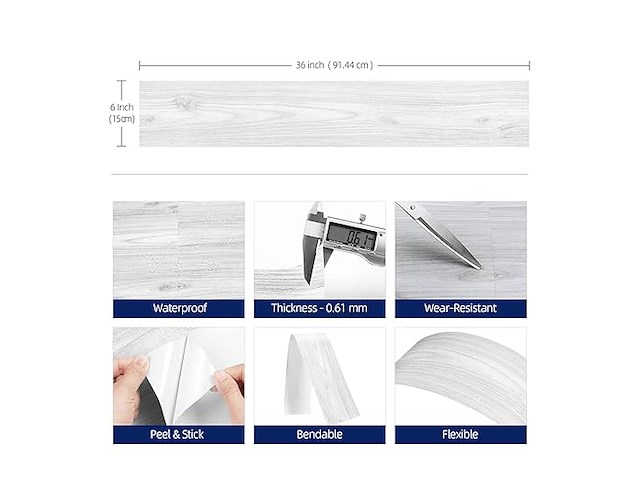 Funstick tegelsticker (30 stuks) - afbeelding 2 van  4