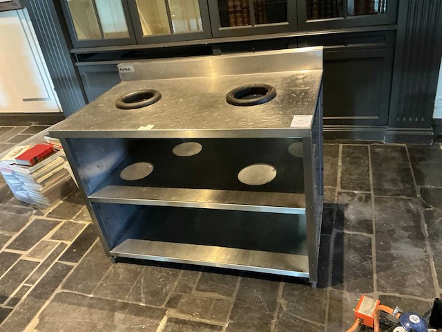 Furka rvs afvalwerktafel - afbeelding 2 van  3