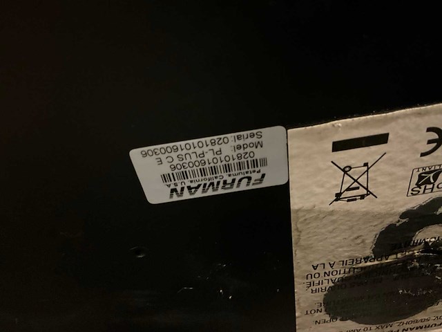 Furman pl-plus ce power conditioner - afbeelding 2 van  2