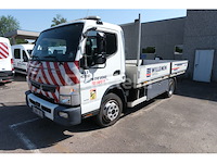 Fuso canter drop-side flatbed truck (2021-76,149 km)(vin: tybfecx1eldc08568)