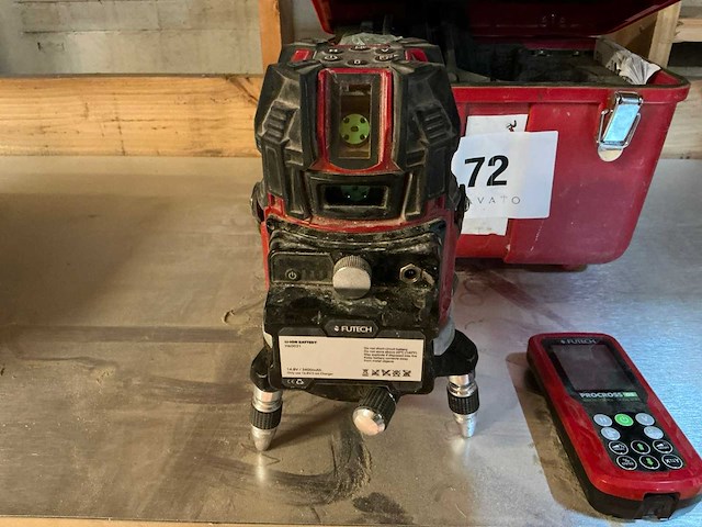 Futech procross 8.0 ds bouwlaser - afbeelding 4 van  7