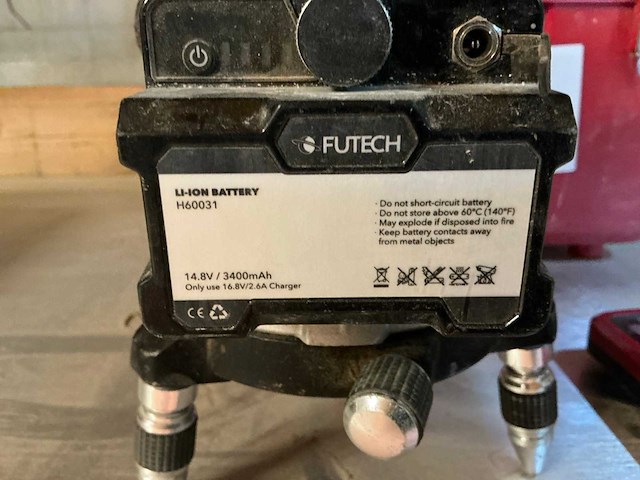 Futech procross 8.0 ds bouwlaser - afbeelding 5 van  7
