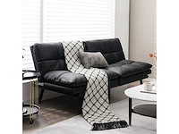 Futon cabriolet-traagschuim slaapbank met rugleuning - afbeelding 1 van  8
