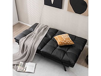 Futon cabriolet-traagschuim slaapbank met rugleuning - afbeelding 2 van  8