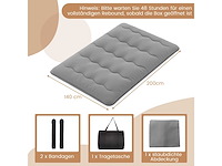 Futonmatras - 140 x 200 - grijs - afbeelding 1 van  1
