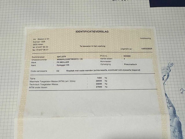 F.x. meiller tr-t oplegger / kipper - afbeelding 33 van  39