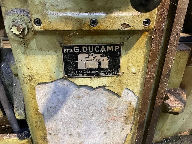 G. ducamp bedfreesmachine - afbeelding 6 van  7