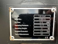 G-force - 2025 - 800lm - klepelmaaier voor graafmachine - afbeelding 3 van  6