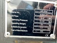 G-force - 2026 - 600-lm - klepelmaaier passend op graafmachine - afbeelding 5 van  13