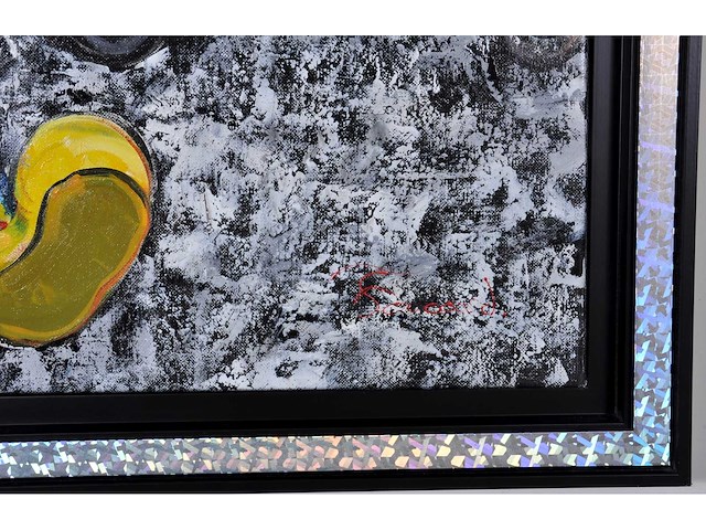 G. foucard – minnie en mickey in parijs - olie op doek - 90x120 cm - afbeelding 9 van  13