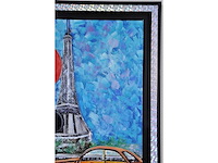 G. foucard – minnie en mickey in parijs - olie op doek - 90x120 cm - afbeelding 12 van  13