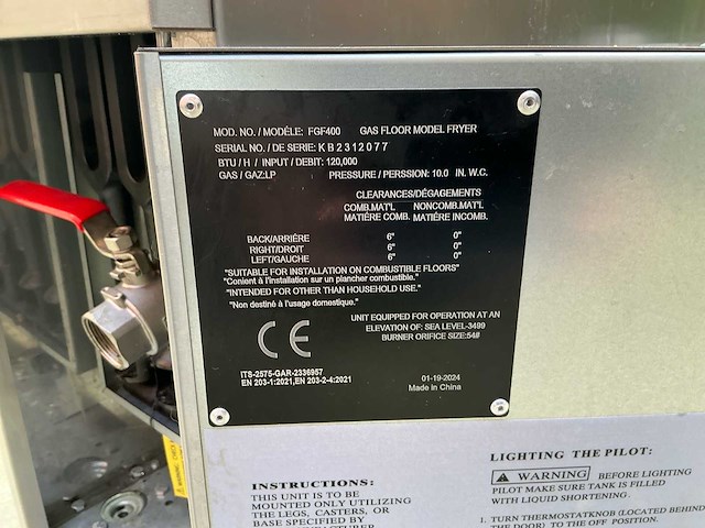 G-line friteuse - afbeelding 6 van  8