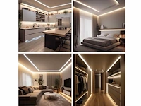 G-tec professionele cob led strip rol, 50 meter, neutraal wit - afbeelding 9 van  12