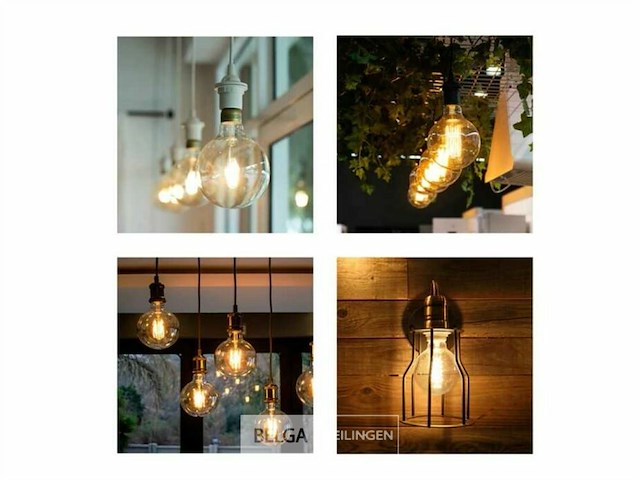 G95 amber filament lamp – 6w – e27 – dimbaar – ip20 (x40) - afbeelding 6 van  6