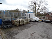 Gaasbakken, steigerelementen, trailerplatform