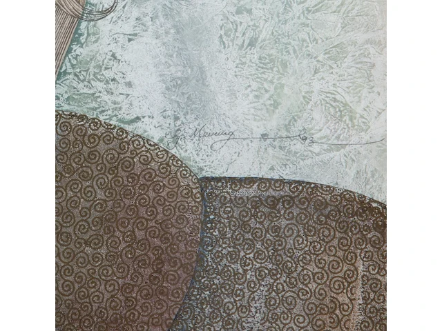 Gabriel meiring (1946), 'cassandra', 1993, mixed media 60 x 50 cm. (23.62 x 19.67 in.), frame: 81 x 71 cm. (31.89 x 27.94 in.) - afbeelding 4 van  5
