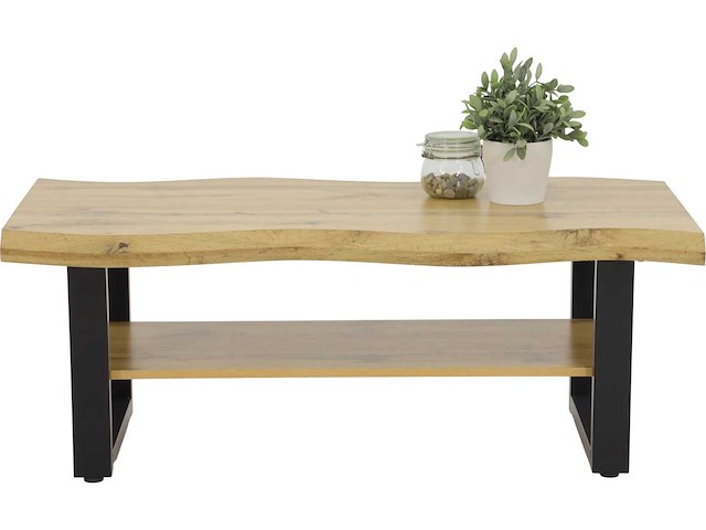 Gabriel salontafel met natuurlijke rand-effect - afbeelding 3 van  4