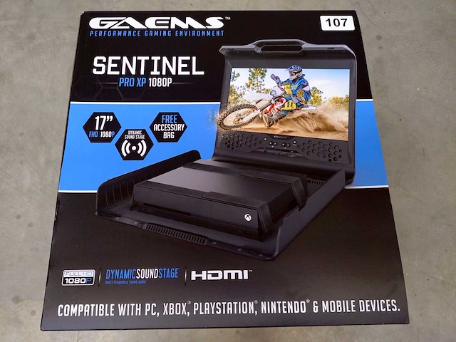 Gaems - g170hd - portable screen for gaming - afbeelding 4 van  4