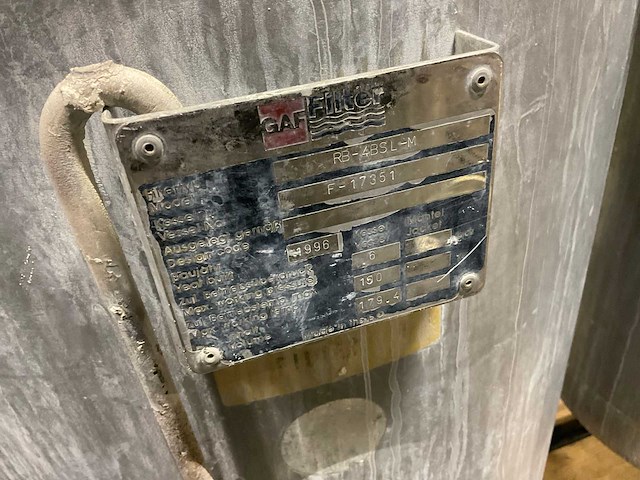 Gaf rv-4bsl-m rvs filtertank - afbeelding 5 van  5