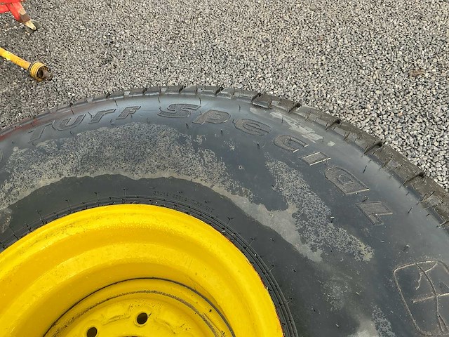 Galaxy turf special 22,5ll x 16,1 band, wiel en velg (2x) - afbeelding 3 van  6