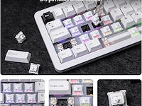 Galaxy68 draadloos mechanisch toetsenbord - afbeelding 6 van  6