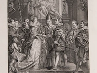 'galerie de rubens, dite du luxembourg', containing 25 engravings after peter paul rubens's famous marie de' medici cycle, paris, 1809 - afbeelding 4 van  12