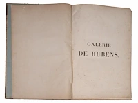 'galerie de rubens, dite du luxembourg', containing 25 engravings after peter paul rubens's famous marie de' medici cycle, paris, 1809 - afbeelding 6 van  12