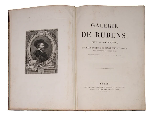 'galerie de rubens, dite du luxembourg', containing 25 engravings after peter paul rubens's famous marie de' medici cycle, paris, 1809 - afbeelding 7 van  12
