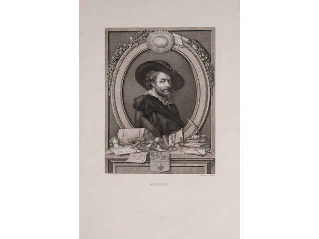 'galerie de rubens, dite du luxembourg', containing 25 engravings after peter paul rubens's famous marie de' medici cycle, paris, 1809 - afbeelding 8 van  12