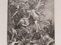 'galerie de rubens, dite du luxembourg', containing 25 engravings after peter paul rubens's famous marie de' medici cycle, paris, 1809 - afbeelding 12 van  12
