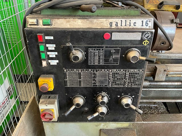 Gallic 16 universele draaibank - afbeelding 3 van  8