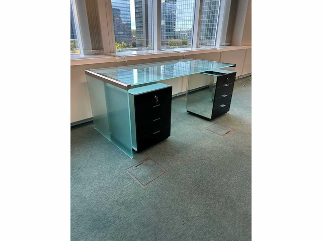 Gallotti & radice - directiebureau incl 2 ladeblokken - overige kantoorinventaris - afbeelding 9 van  13