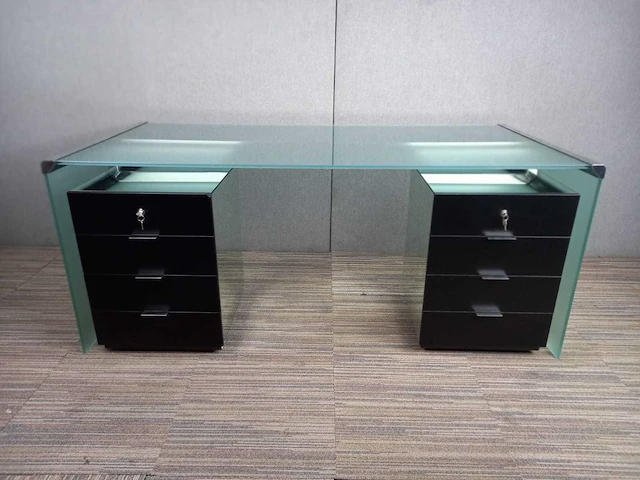 Gallotti & radice - directiebureau incl 2 ladeblokken - overige kantoorinventaris - afbeelding 5 van  13