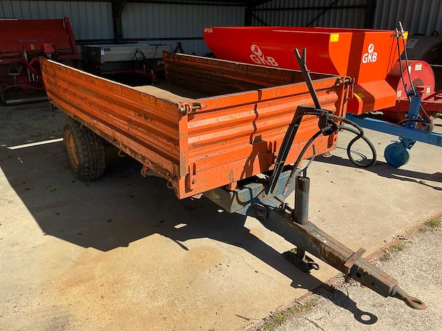 Galucho rb3000 landbouw kipaanhangwagen - afbeelding 1 van  3
