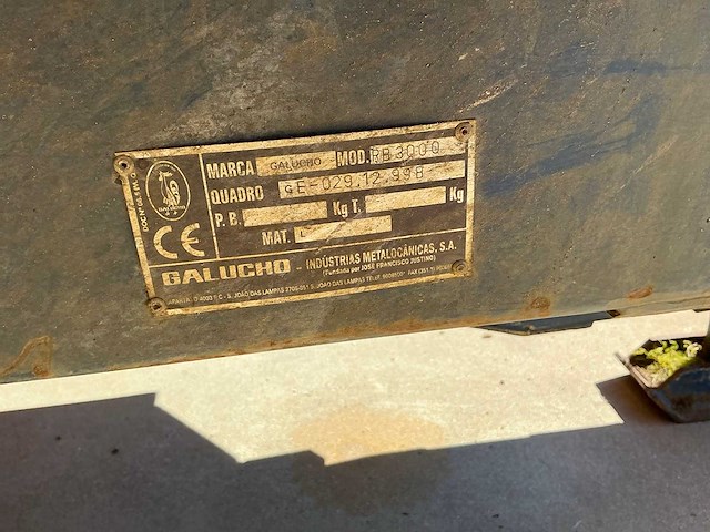 Galucho rb3000 landbouw kipaanhangwagen - afbeelding 3 van  3