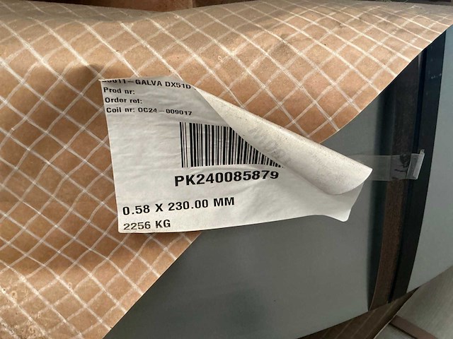 Galva dx51d z100 m a e coil (4x) - afbeelding 4 van  5