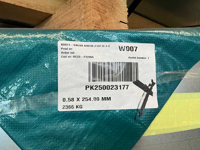 Galva dx51d z100 m a e coil (5x) - afbeelding 8 van  10