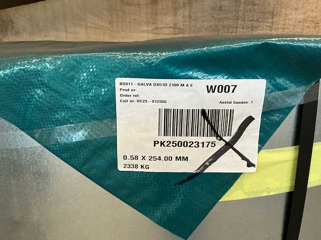 Galva dx51d z100 m a e coil (5x) - afbeelding 9 van  10