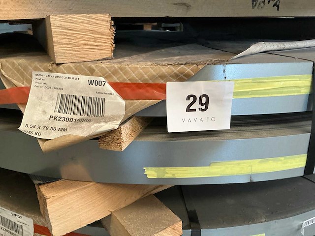 Galva dx51d z140 m a e coil (2x) - afbeelding 1 van  5