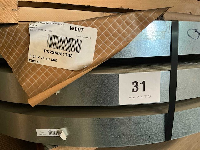 Galva dx51d z140 m a e coil (3x) - afbeelding 2 van  4