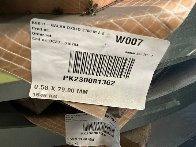 Galva dx51d z140 m a e coil (4x) - afbeelding 5 van  7
