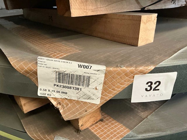 Galva dx51d z140 m a e coil (4x) - afbeelding 2 van  7