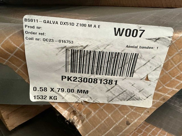 Galva dx51d z140 m a e coil (4x) - afbeelding 4 van  7