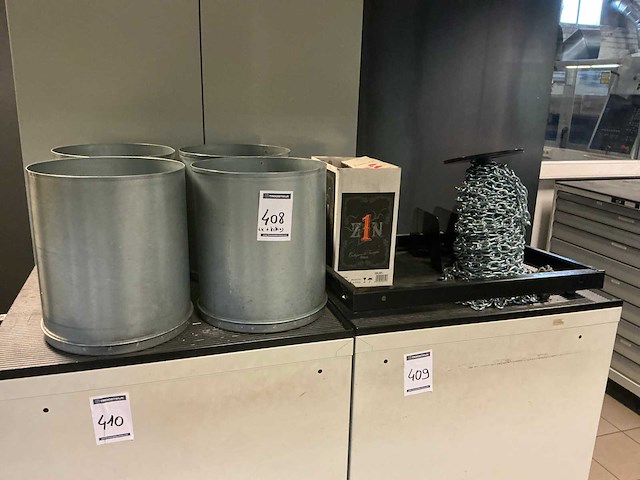 Galva papieremmer en ketting op rol (4x) - afbeelding 1 van  3