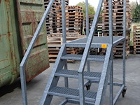 Galva verrijdbare platformtrap - afbeelding 2 van  4